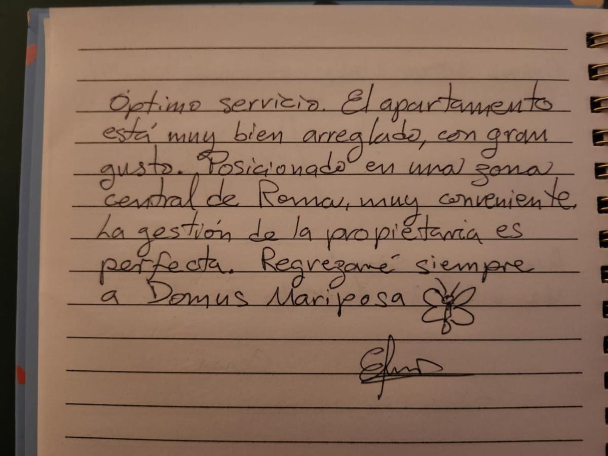 Domus Mariposa Leilighet Roma Eksteriør bilde
