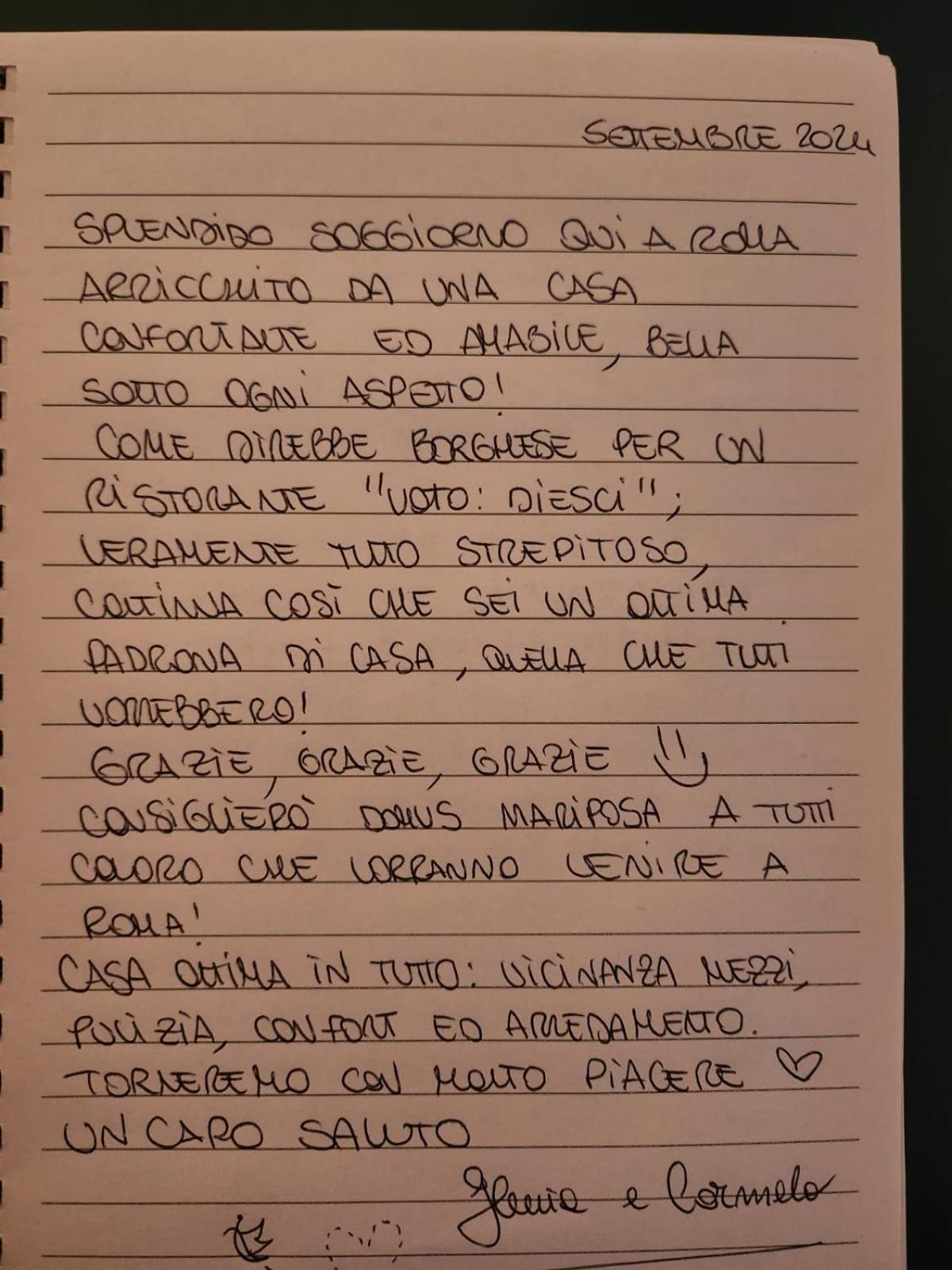 Domus Mariposa Leilighet Roma Eksteriør bilde
